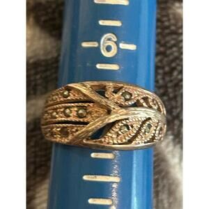 925 sterling silver size 7 z210 ring cute